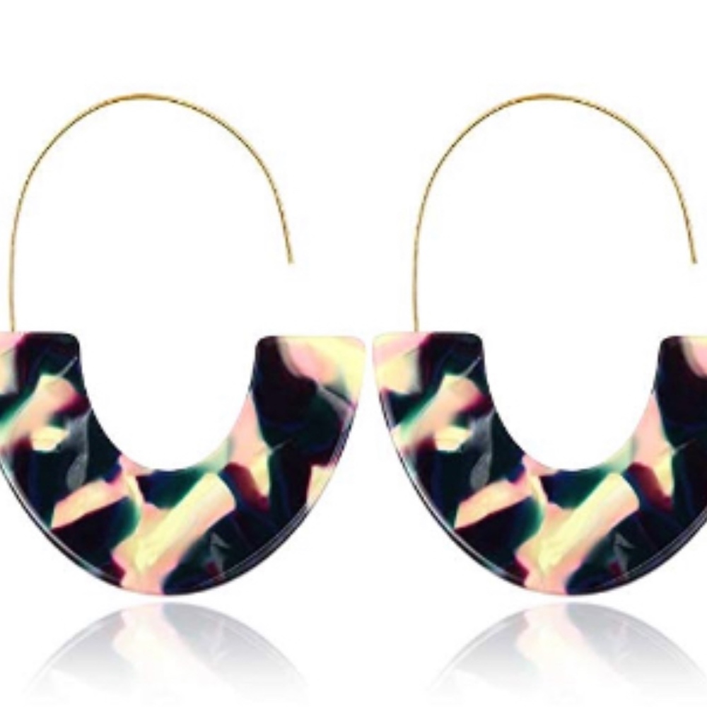 Acrylic Drop Earrings